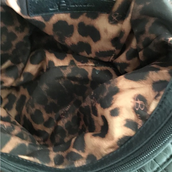 B. Makowsky  Shoulder Black Soft Leather Bag $300 - Picture 10 of 13